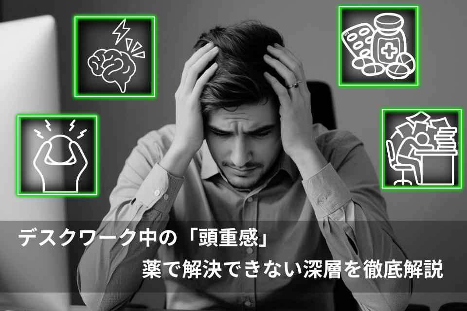 「デスクワーク中の『頭の重さ』は薬では消えない？歪みと自律神経の深い関係のサムネイル」